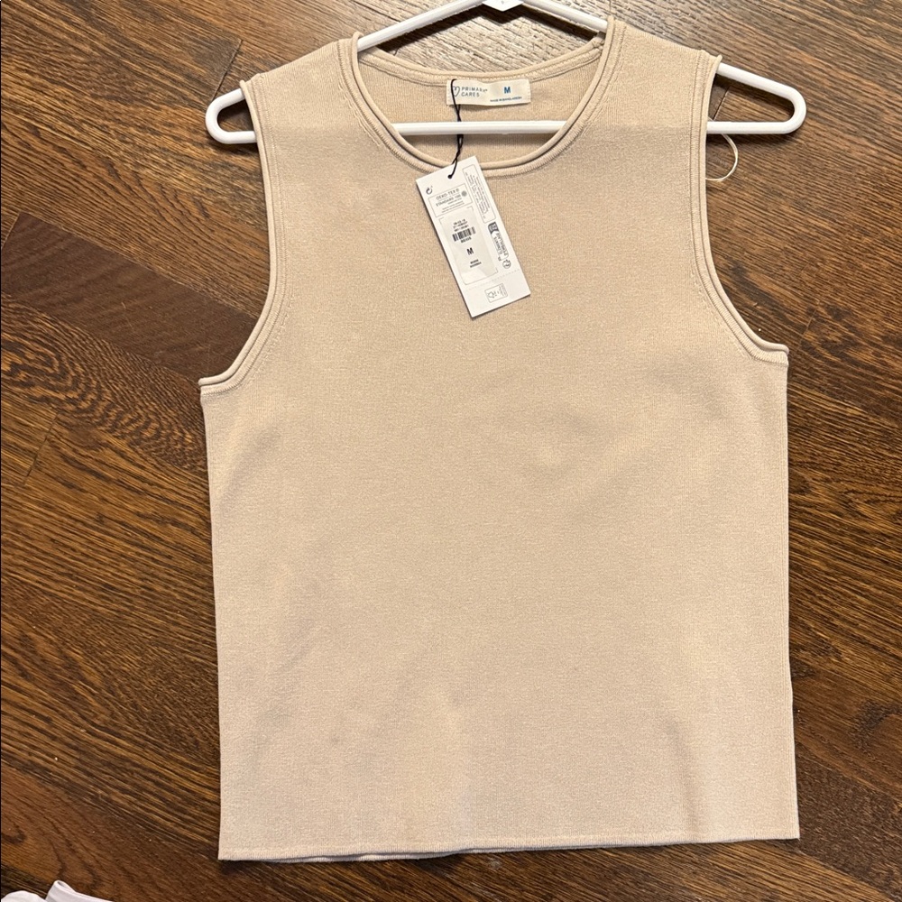 Tan Tank Top